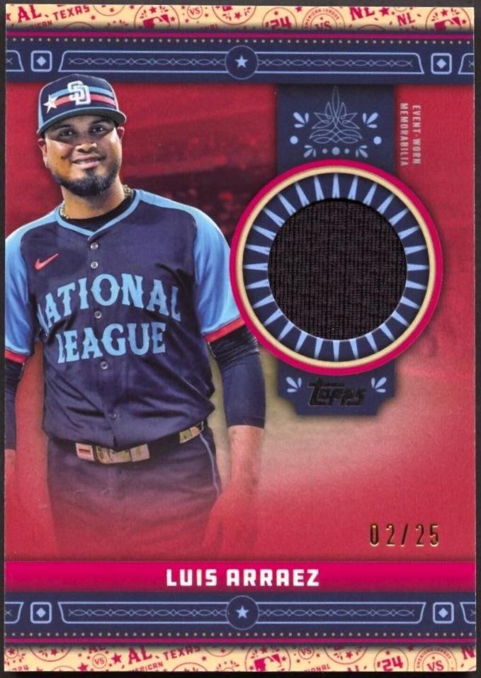 Luis Arraez [Red] #ASR-LA Prices | 2024 Topps Update All-Star