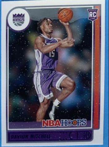 Davion Mitchell #228 2021 Panini Hoops Winter Basketball