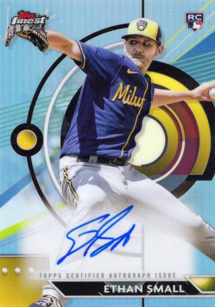 Ethan Small #FA-ES Baseball Cards 2023 Topps Finest Autographs