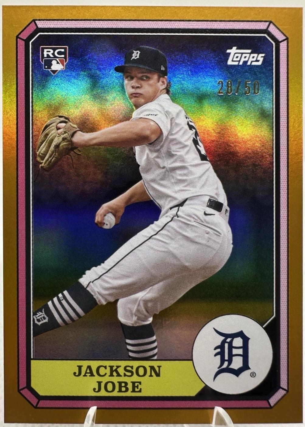 Jackson Jobe [Gold] #87BB-6