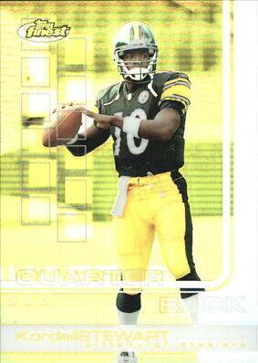 Kordell Stewart #4 Football Cards 2002 Topps Finest