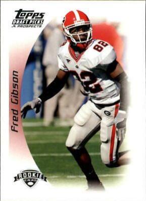 Fred Gibson #147 2005 Topps Draft Picks & Prospects Football