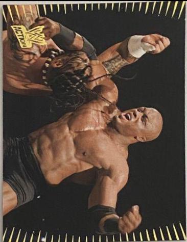 Bobby Lashley Vs Umaga #73 Wrestling Cards 2007 Topps Action WWE