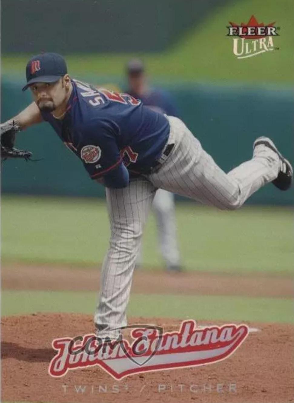 Johan Santana #39 Baseball Cards 2005 Fleer Ultra