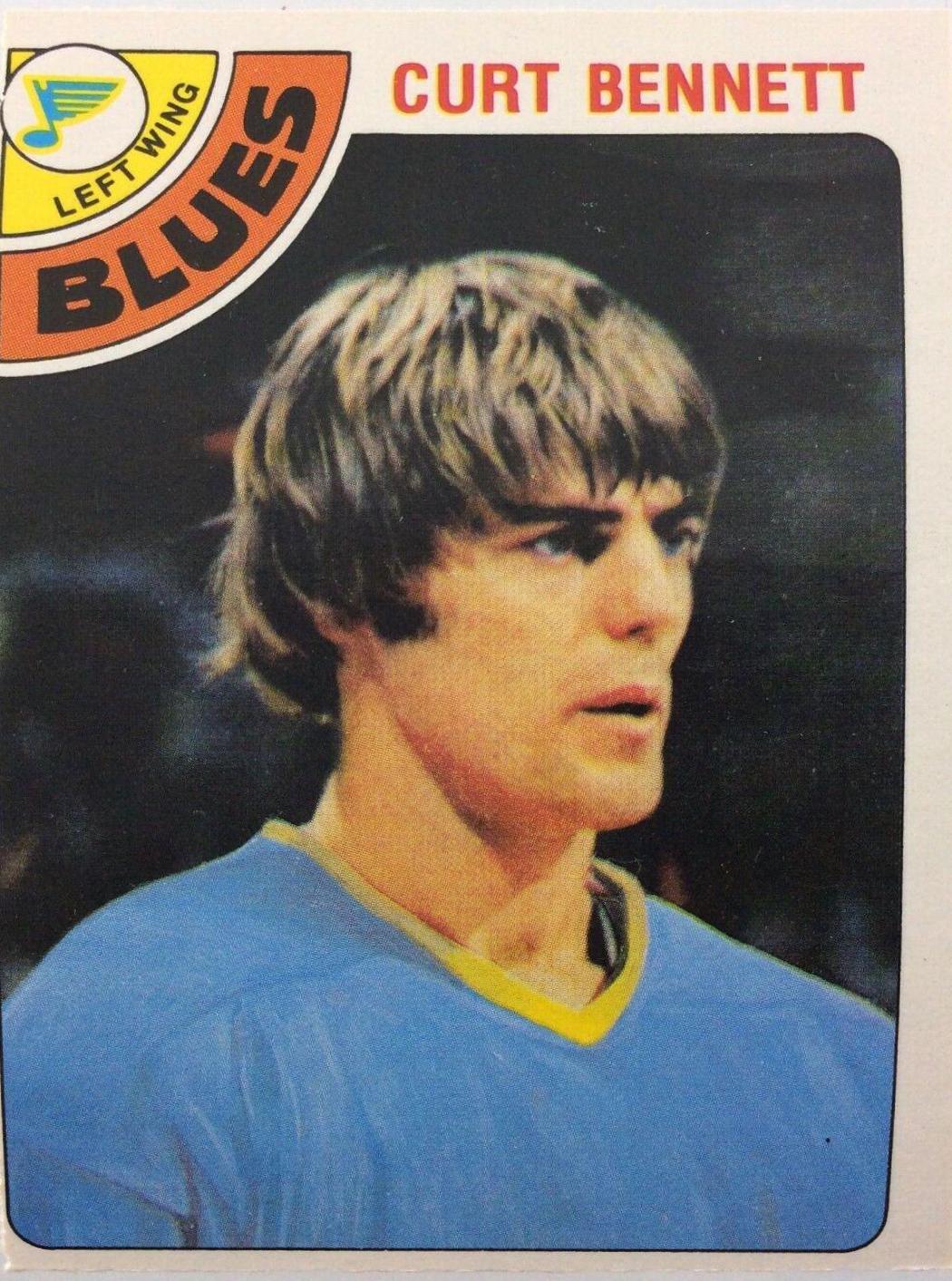 Curt Bennett #31 Hockey Cards 1978 O-Pee-Chee