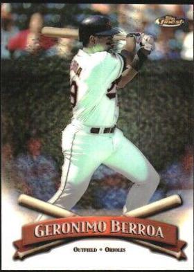 Geronimo Berroa #4 Baseball Cards 1998 Finest