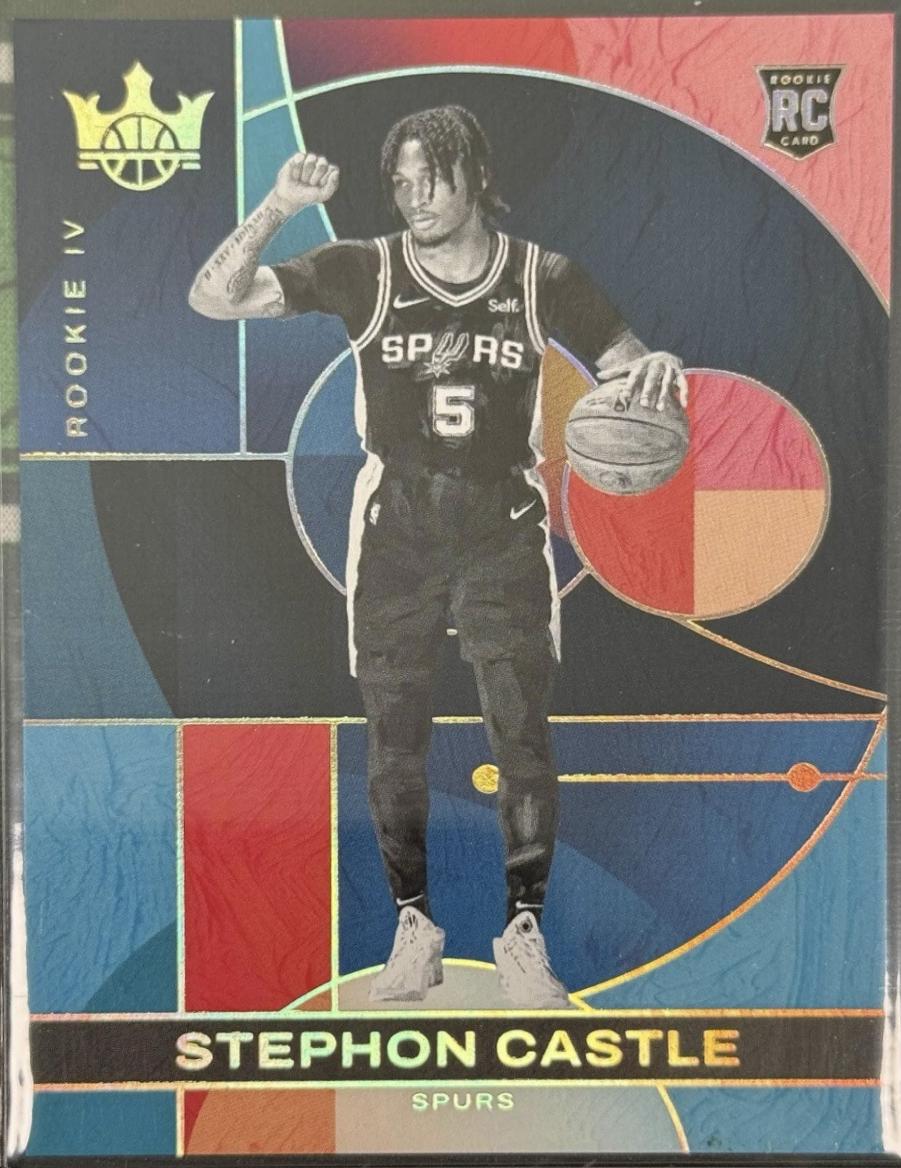 Stephon Castle #215 Basketball Cards 2024 Panini Court Kings
