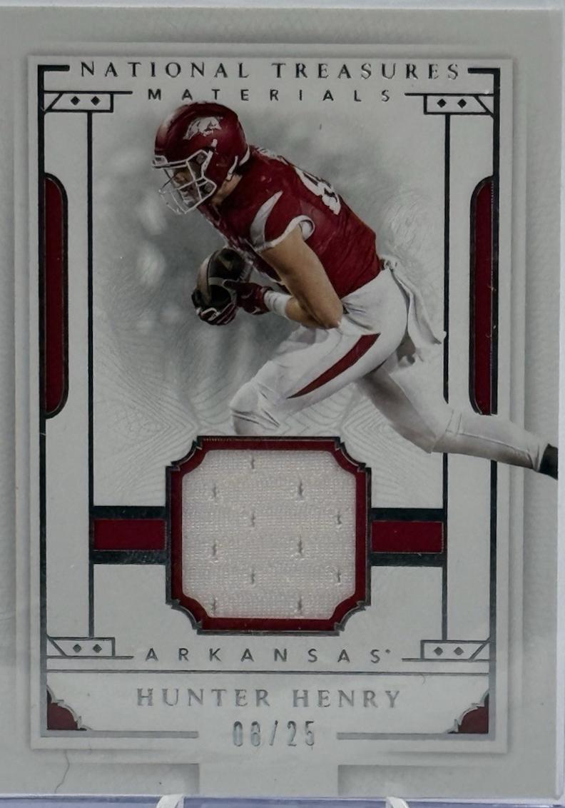 Hunter Henry #186 2016 Panini National Treasures Collegiate Football