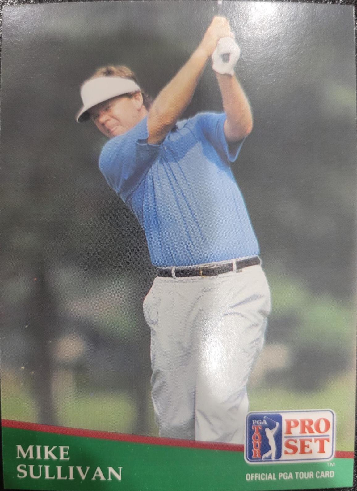 Mike Sullivan #168 1991 Pro Set Golf
