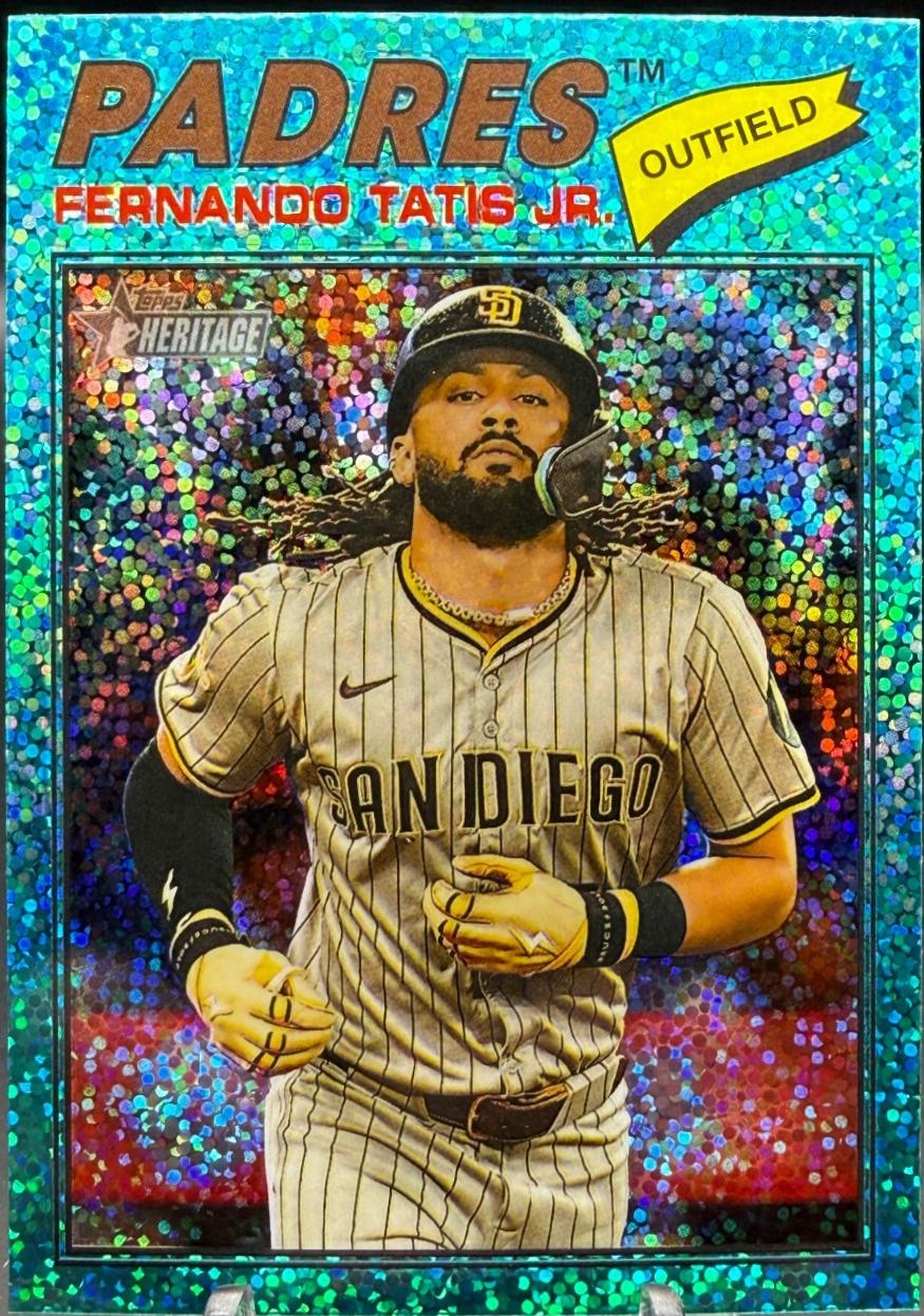 Fernando Tatis Jr. [Aqua Sparkle Chrome] #322