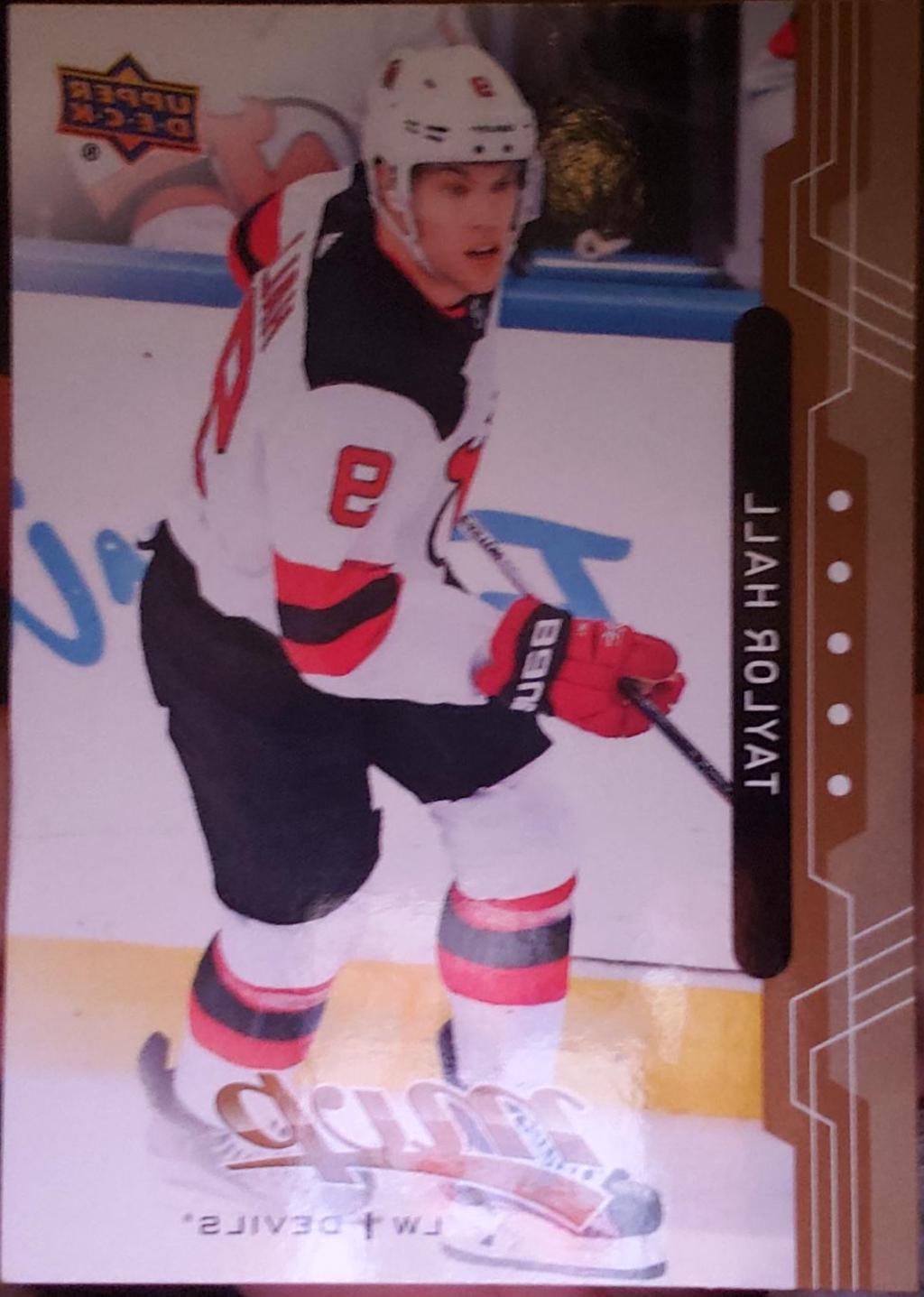 Taylor Hall #50 Hockey Cards 2018 Upper Deck MVP