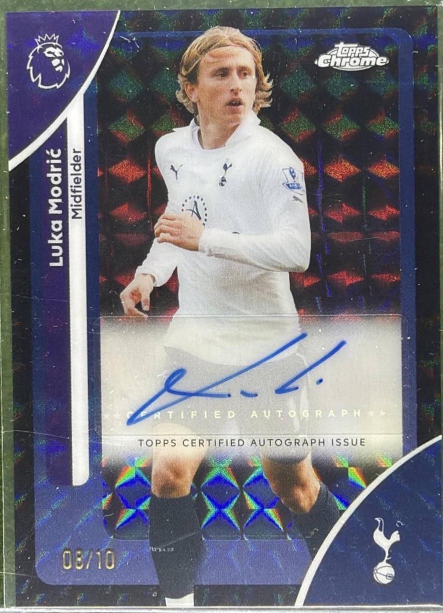 Luka Modric [Black Geometric Refractor] #CA-LM