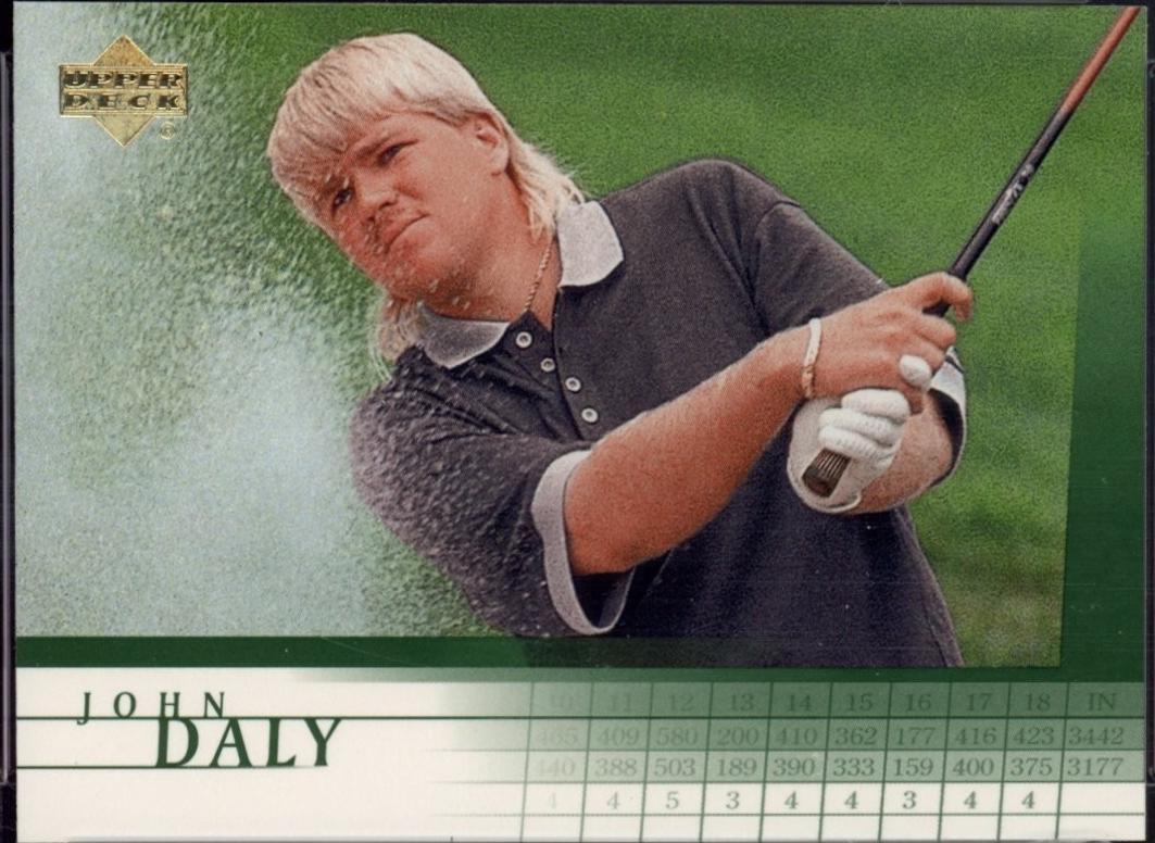 John Daly #27 Golf Cards 2001 Upper Deck