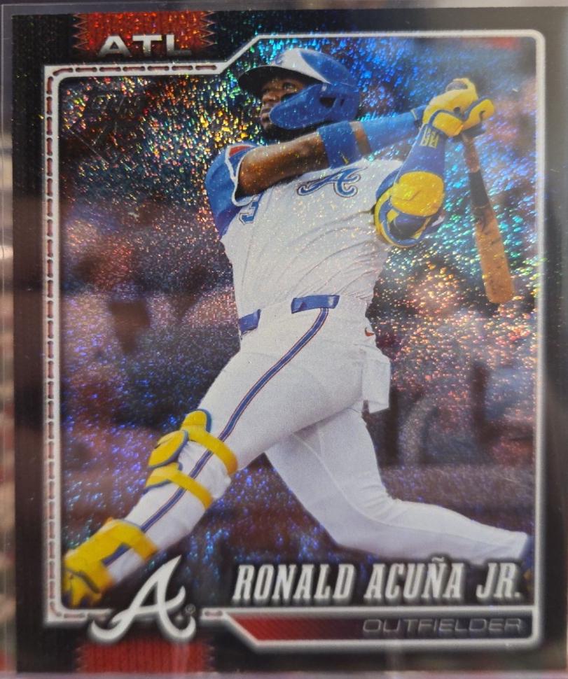 Ronald Acuna Jr. [Black Sandglitter] #50