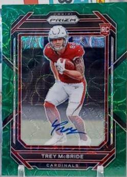 Trey McBride [Autograph Green Scope] #327 Prices | 2022 Panini