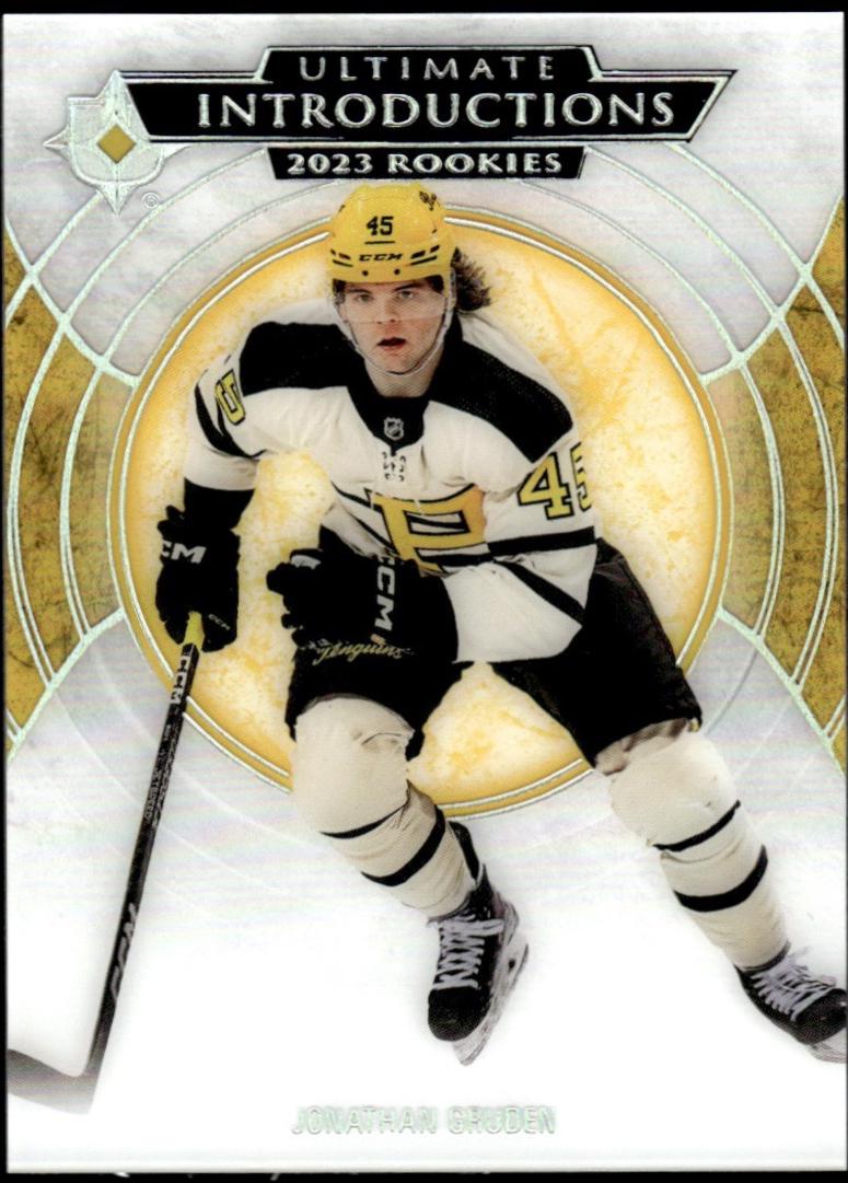 Jonathan Gruden #UI-82 2023-24 Upper Deck Ultimate Collection Hockey Ultimate Introductions