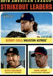 Gerrit Cole / Justin Verlander / Shane Bieber