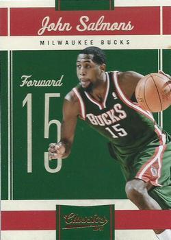 John Salmons #80 Basketball Cards 2010 Panini Classics