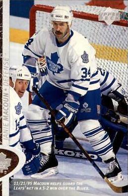 Jamie Macoun #166 Hockey Cards 1996 Upper Deck