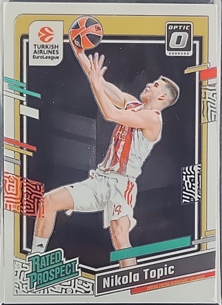 Nikola Topic #159 2023 Panini Donruss Euroleague Basketball
