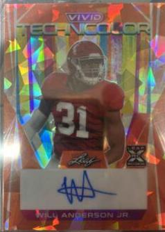 Will Anderson Jr. [Crystal Orange] #T-WAJ