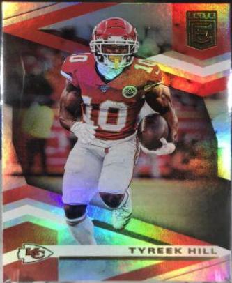 Tyreek Hill #2 Football Cards 2020 Panini Donruss Elite