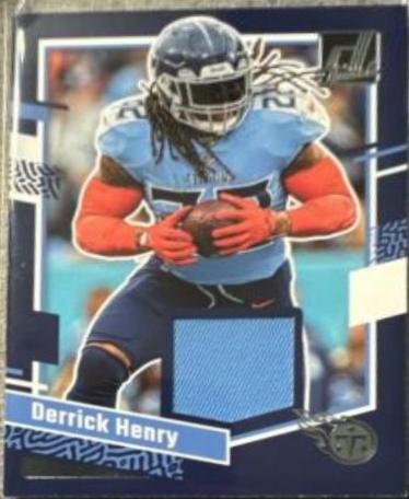 Derrick Henry #DTH-DHEN Football Cards 2023 Panini Donruss Threads