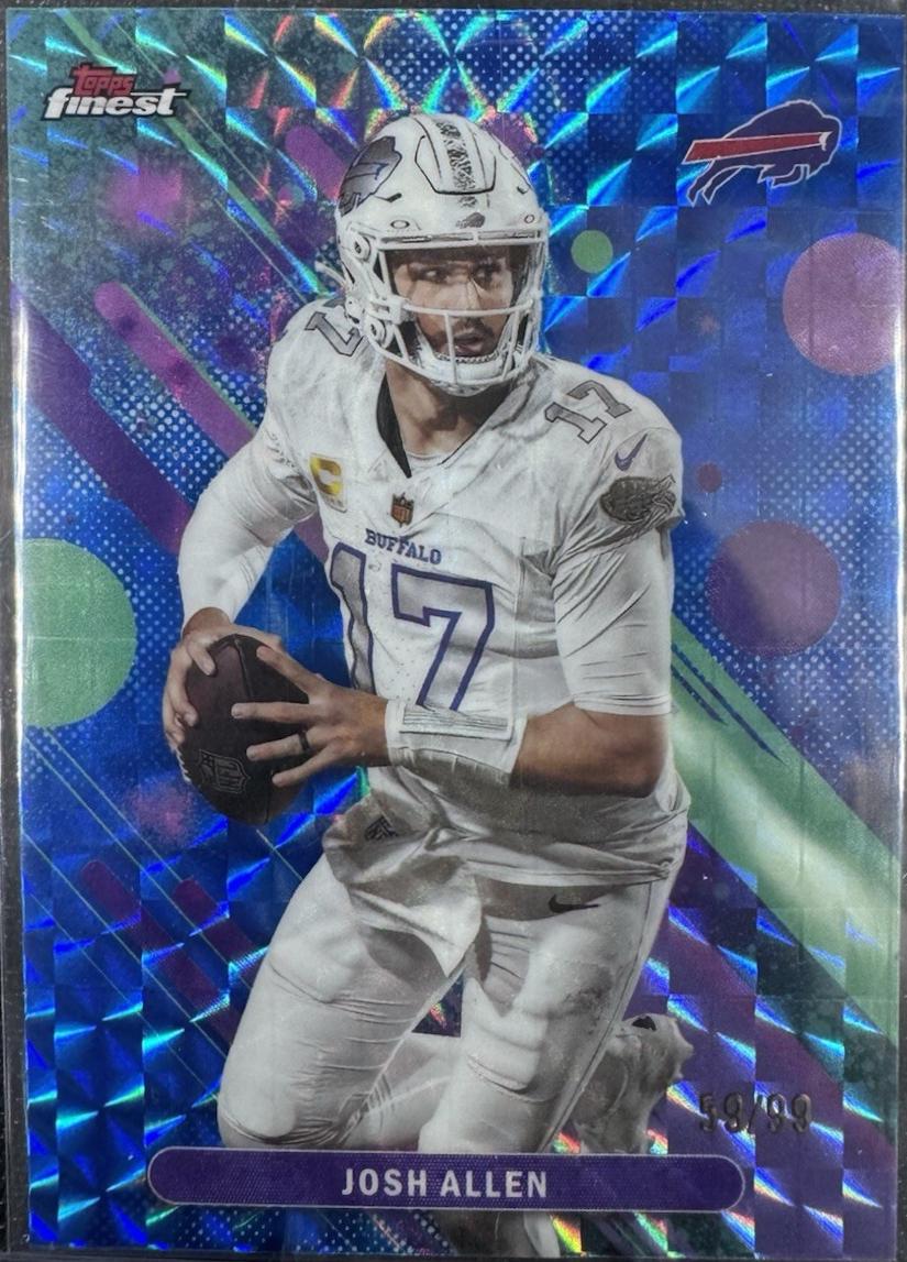 Josh Allen [Blue Geometric] #48