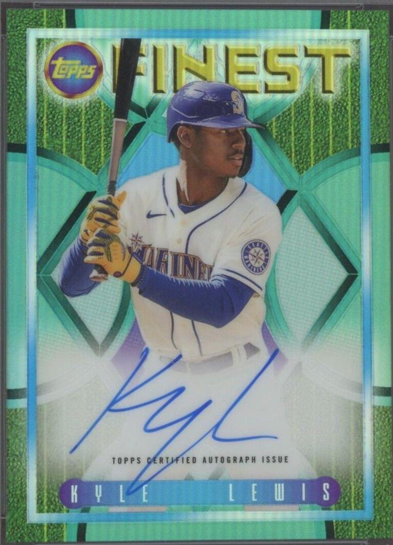 Kyle Lewis #KL 2020 Topps Finest Flashbacks Autographs Baseball