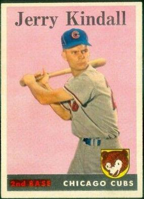 Jerry Kindall #221 Baseball Cards 1958 Topps
