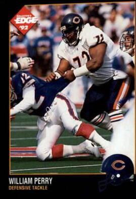 William Perry #14 Football Cards 1992 Collector's Edge