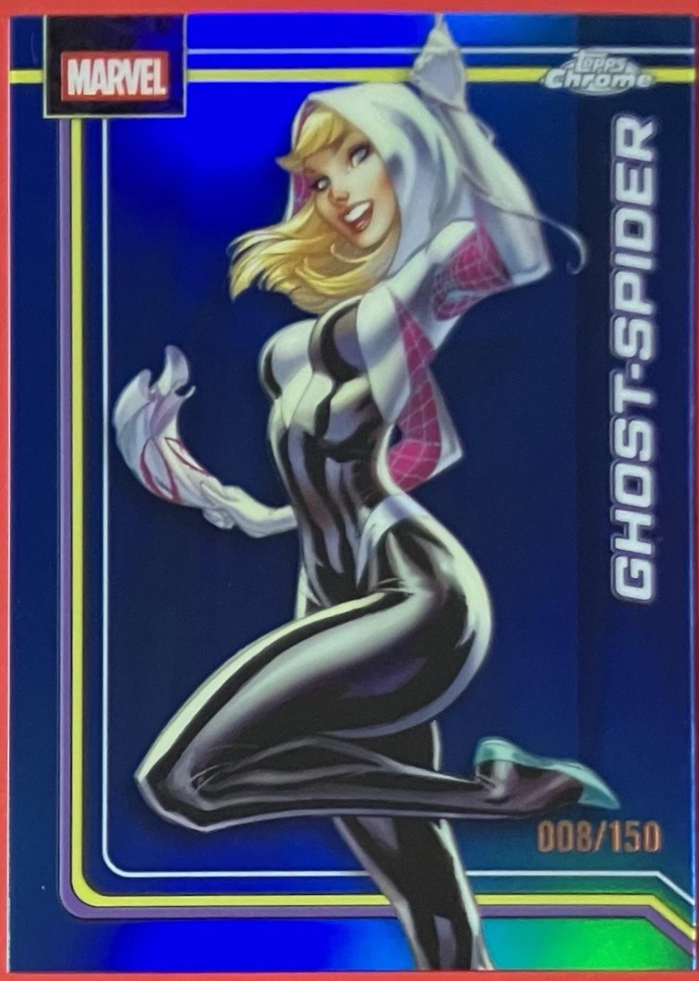 Ghost-Spider Blue Refractor