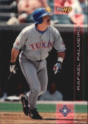 Rafael Palmeiro #8 Baseball Cards 2001 Topps H.D