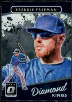 Freddie Freeman #2 Baseball Cards 2017 Panini Donruss Optic