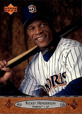 Rickey Henderson #445 1996 Upper Deck Baseball