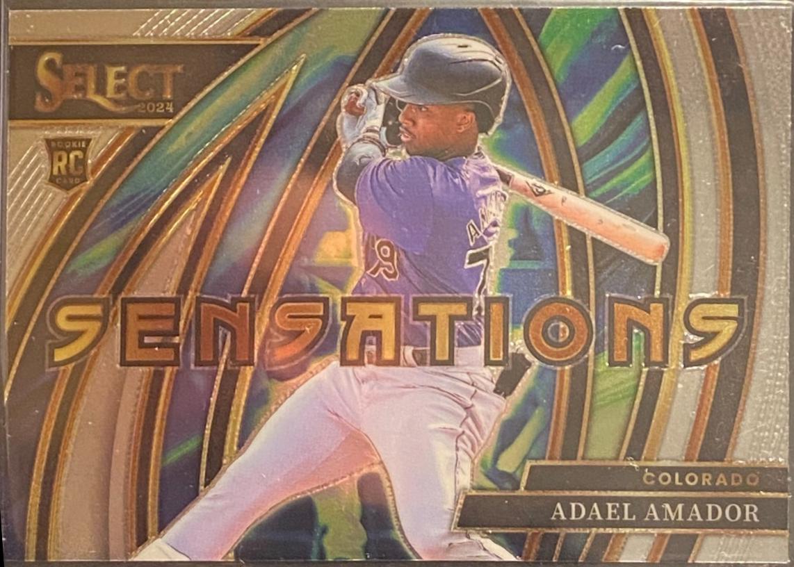 Adael Amador #3 Baseball Cards 2024 Panini Select Sensations
