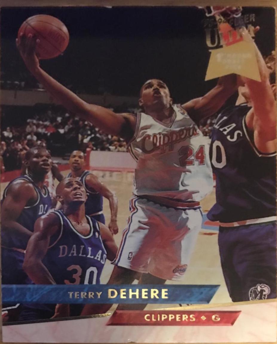 Terry Dehere #266 Basketball Cards 1993 Ultra