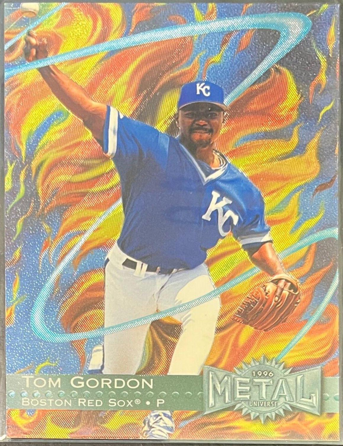 Tom Gordon #15 Baseball Cards 1996 Metal Universe