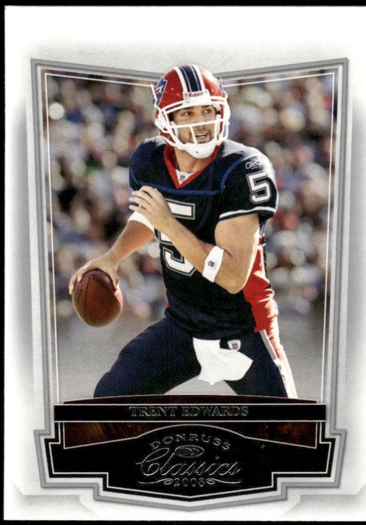 Trent Edwards #10 Football Cards 2008 Panini Donruss Classics
