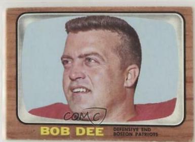 Bob Dee #5 Football Cards 1966 Topps