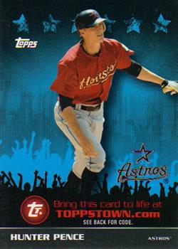 Hunter Pence #TTT70 Baseball Cards 2009 Topps Toppstown