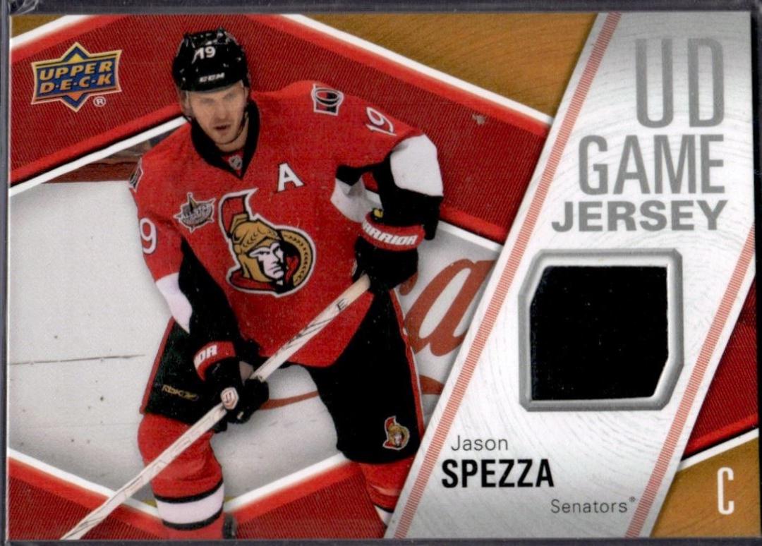 Jason Spezza #GJ-JS 2011-12 Upper Deck Hockey UD Game Jersey