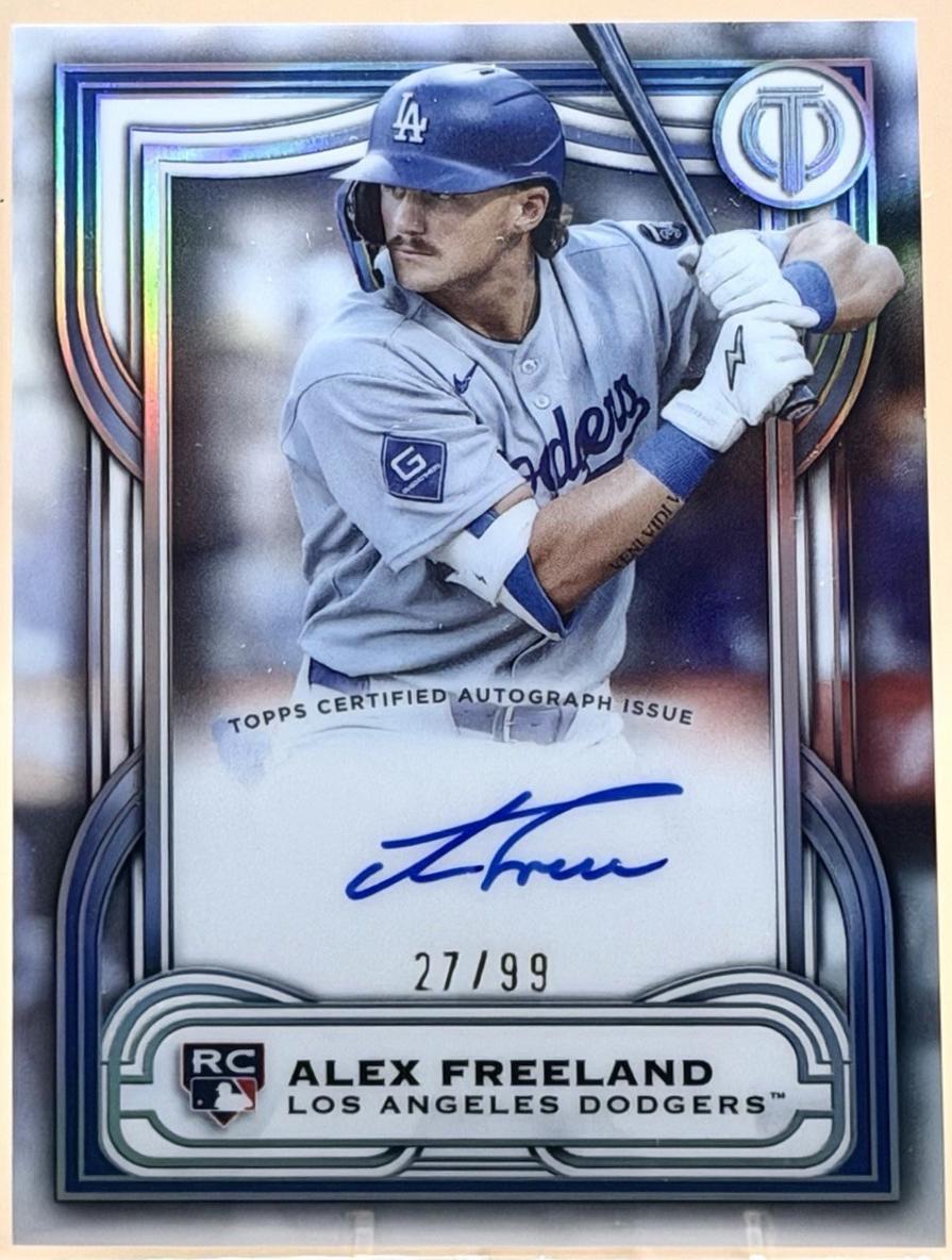 Alex Freeland #LIA-AF 2026 Topps Tribute Baseball League Inauguration Autographs