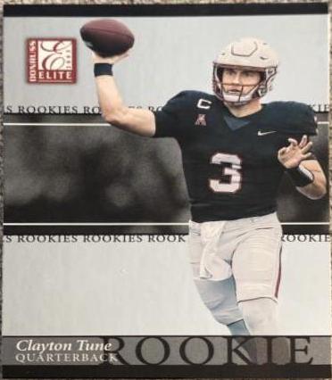 Clayton Tune #8 Football Cards 2023 Panini Donruss Elite 2003 Rookies