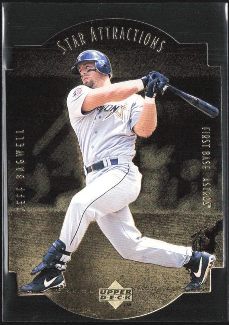 Jeff Bagwell #SA3 Baseball Cards 1997 Upper Deck Star Attractions