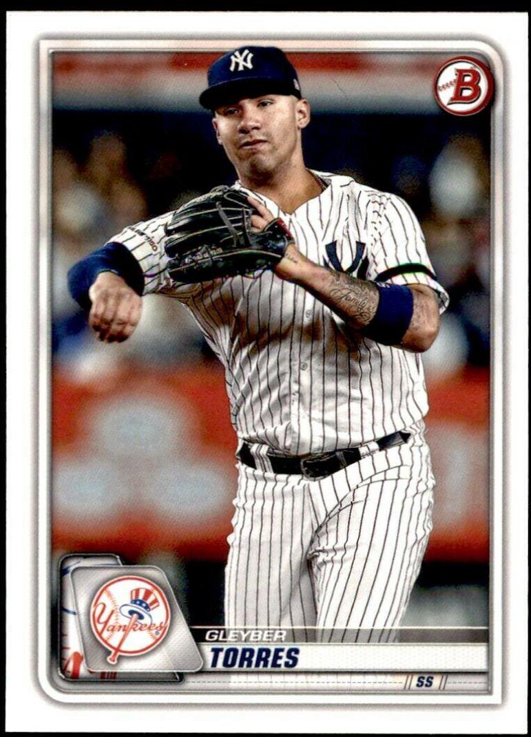 Gleyber Torres #74 2020 Bowman Baseball