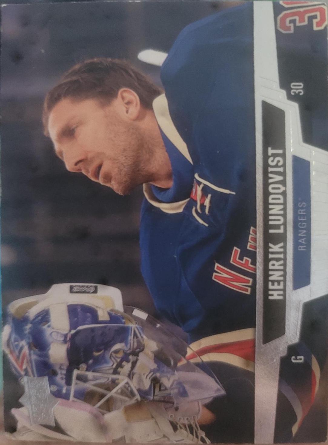 Henrick Lundqvist #28 Hockey Cards 2013 Upper Deck