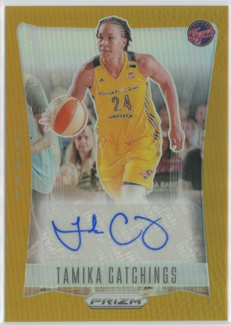 Tamika Catchings [Gold] #TB-TC Prices | 2024 Panini Prizm WNBA