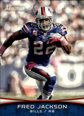Fred Jackson #13 Football Cards 2012 Bowman