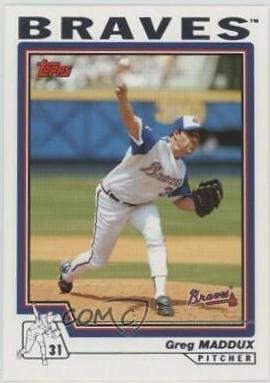Greg Maddux #140 Baseball Cards 2004 Topps